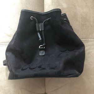 Authentic mini coach back pack